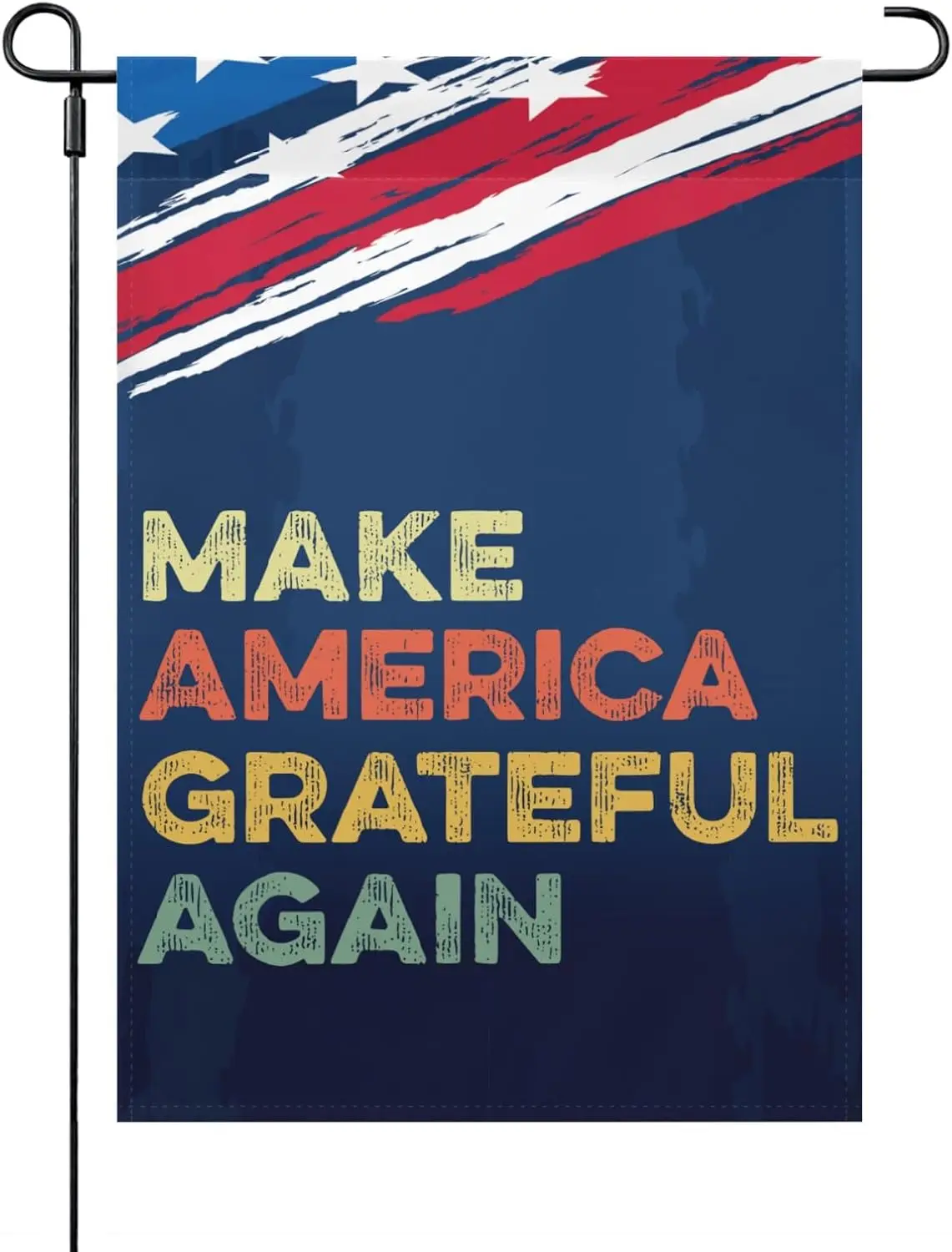 Make America Grateful Again House Flag One Size, Inspirational Garden Flags One Size For Porch Funny Garden Flag One Size Outdoo