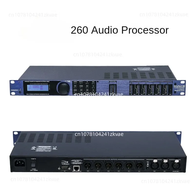 PA/PA2/260 Professional Digital Audio Processor 3 in 6 out Speaker