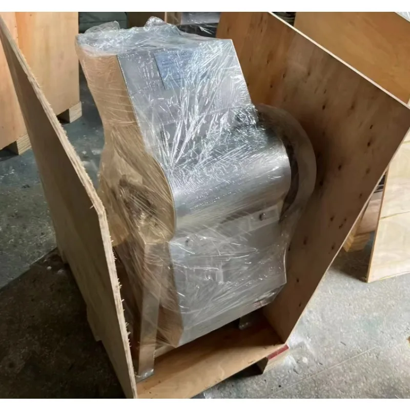304 Stainless Steel Automatic Ice Breaker Machine Large Commercial Ice Cube Crusher Factory Direct Sale Logistics Preservation view 6
