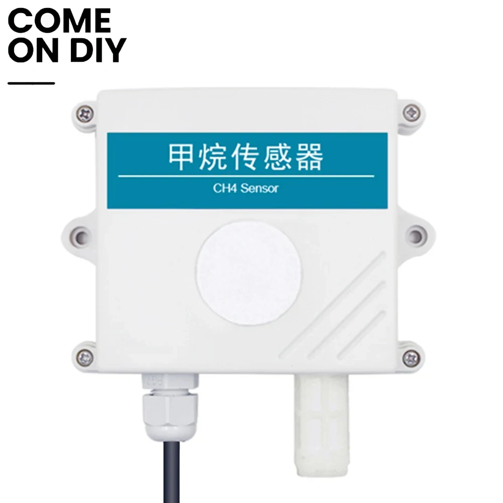 Methane Sensor 0-100LEL CH4 Concentration Detector Transmitter Output RS485 0-5V 0-10V 4-20mA Gas Sensor