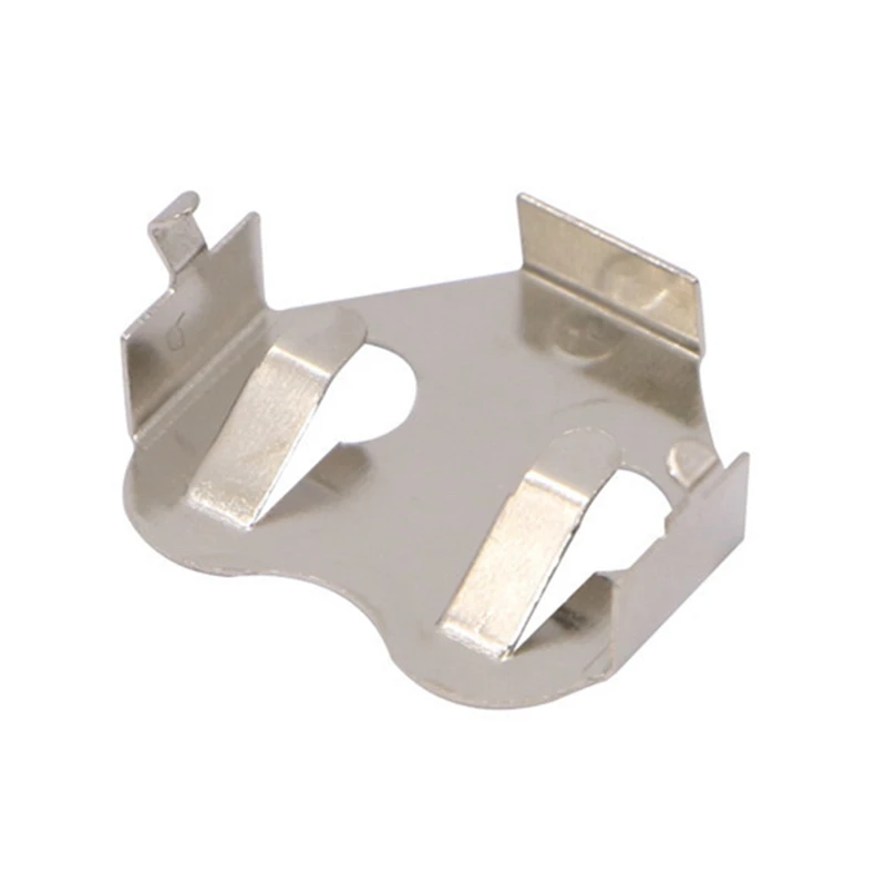 Precious Stamping CR1632 Battery Clip THM Battery Holder for CR1620, CR1625, CR1632 Cells P/N 1601