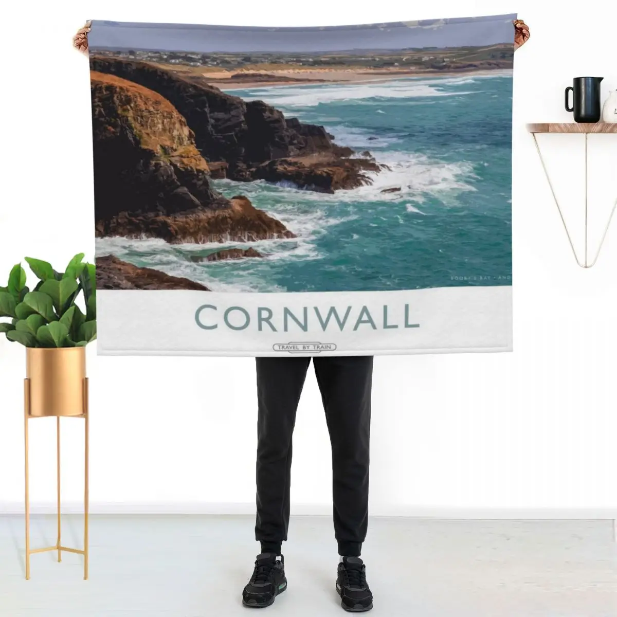 Cornwall Throw Blanket Thermals For Travel Loose Kid'S Plaid for winter Soft Big Blankets