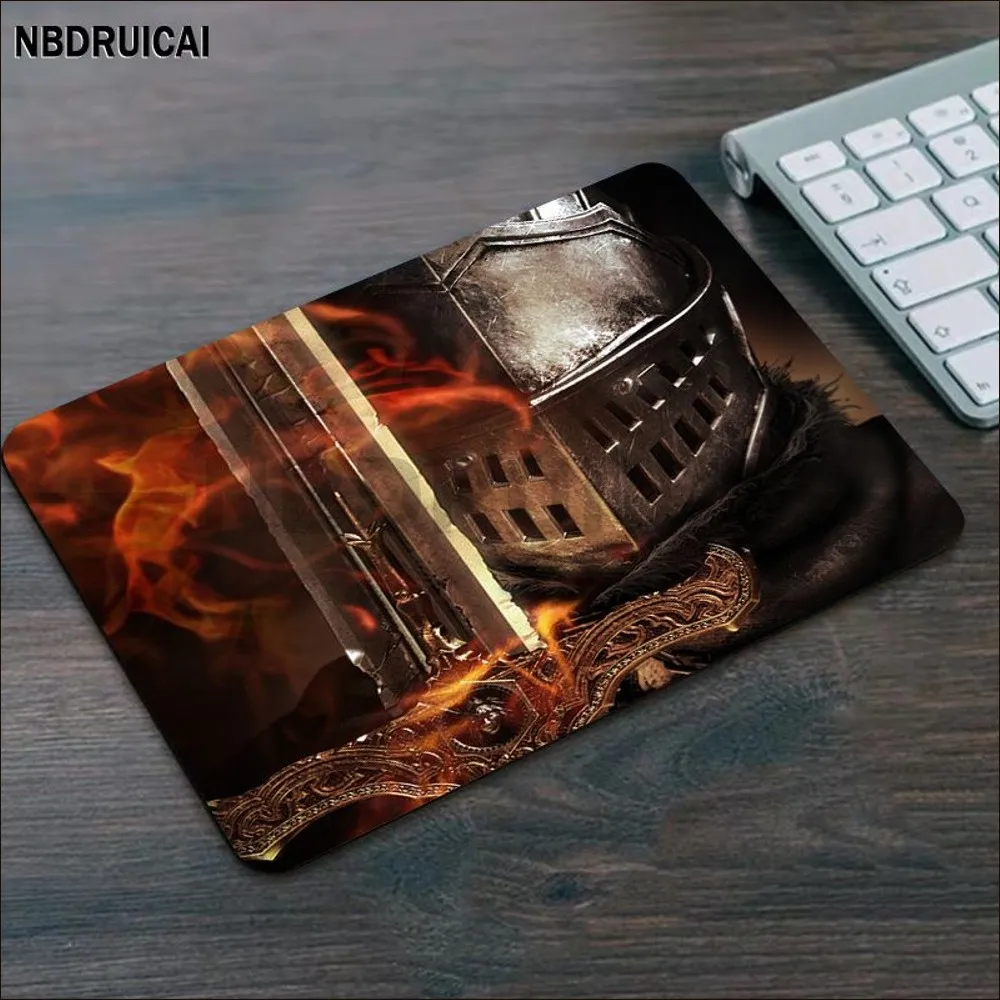 Grande Non-Slip Lockedge Dark Souls Mousepad, Espessado Writing Pad, Mouse Pad, Desktop, Escritório, Estudante, Jogos, Home Decor Cushion