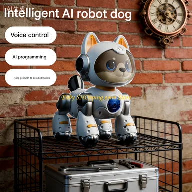 

23GD Fun Gesture Voice Controlled AI Robot Pet Toy Upgrades for Boys Girls Play Time
