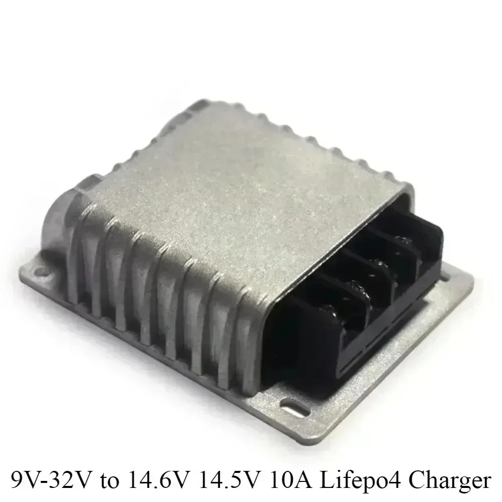 9V-32V To 14.6V 14.5V 10A Lifepo4 Charger 9V To 32V High Power Charger for Lifepo4 Battery for RVs Boat Car Dual Battery System