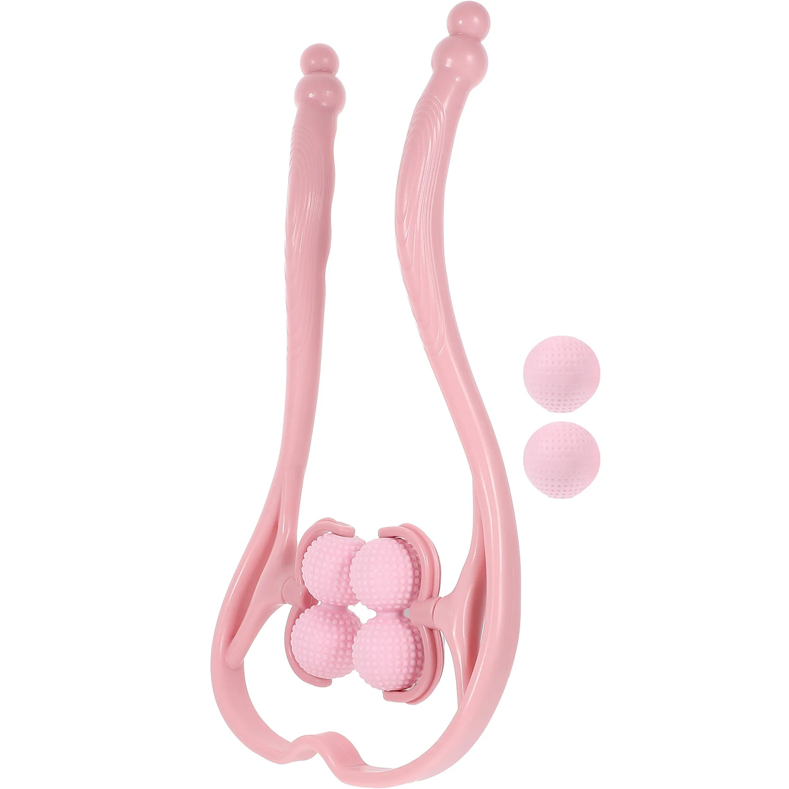 1 مجموعة المحمولة الرقبة الأسطوانة مدلك يده أداة تدليك عنق الرحم لتخفيف آلام الأنسجة العميقة السفر الرقبة الرعاية دليل الأسطوانة #5