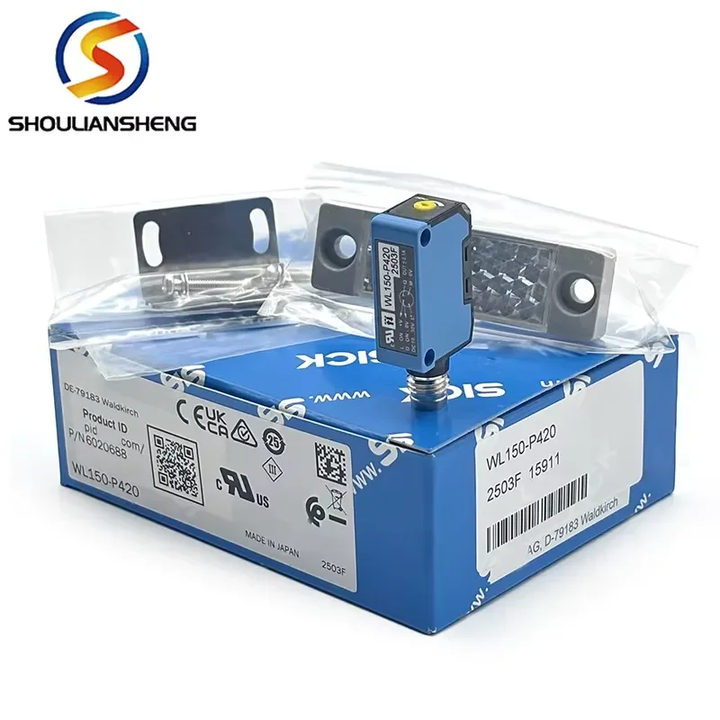 PLC Controller WL150-P420 New Original in Stock Power Supply Disease Monitoring Instrument Photoelectric Sensor