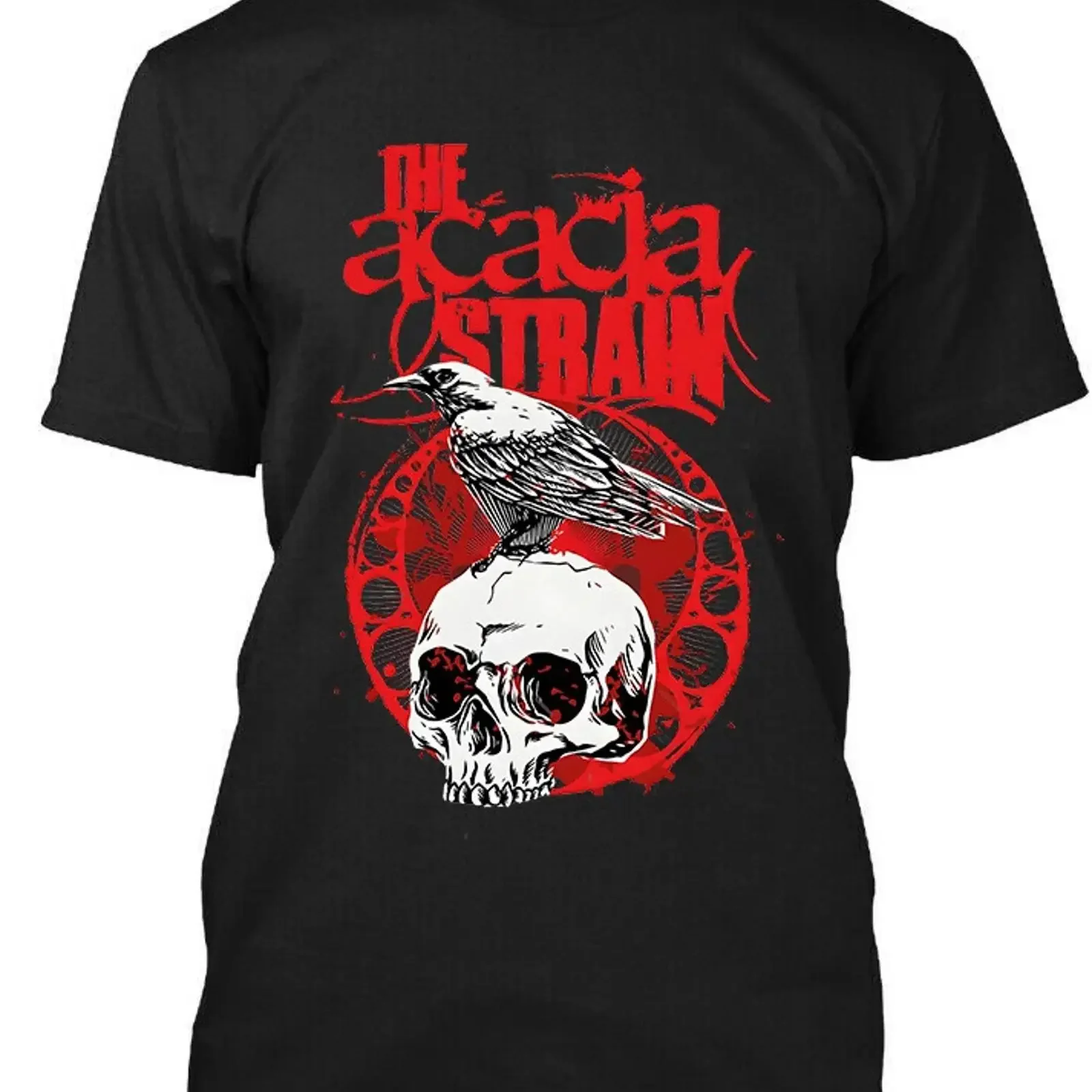 NEW Popular The Acacia Strain American Music Retro Logo T SHIRT S 4XL vintage Washed Stylish Stretched fashion Unisex