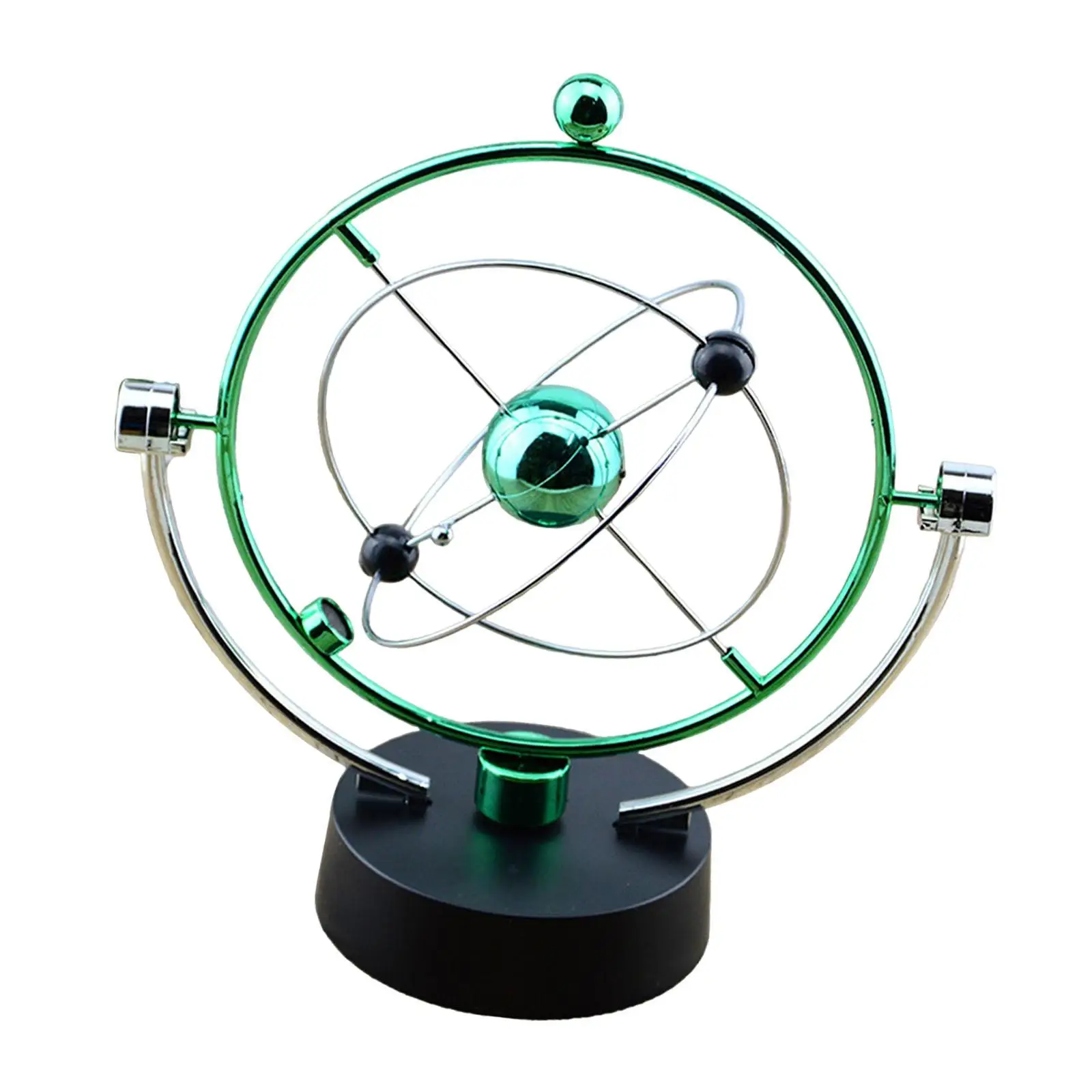 Sleek Design Kinetic Desk Ornament Lightweight Swing Balls Versatile Supplies for Bookshelf Cabinet Countertop Birthday Party