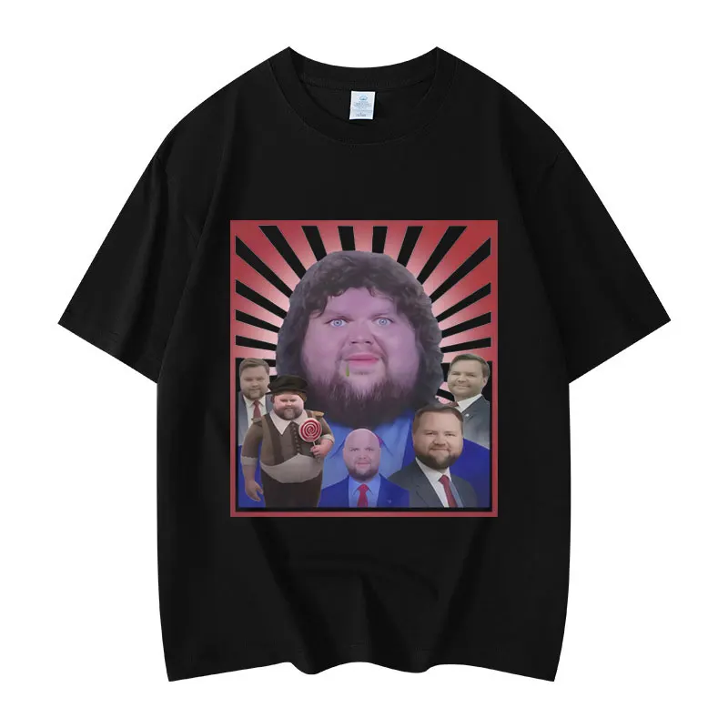 

JD Vance Funny Meme Graphic T Shirts Men Women Clothing Fashion Y2k Oversized T-shirt Summer Casual Loose Short Sleeve T-shirts