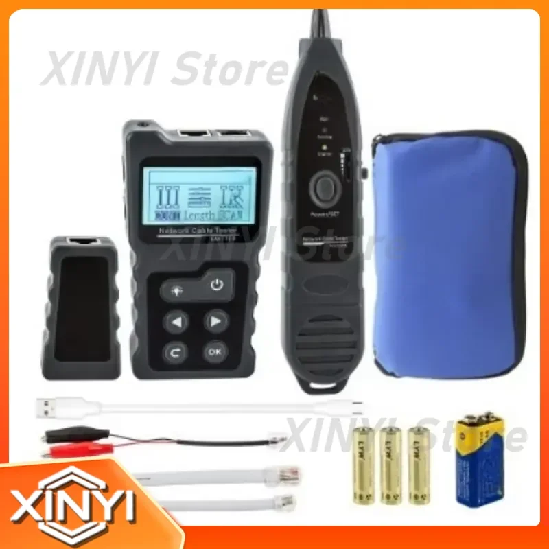 NF-8209 Network Cable Tester for Ethernet Line Finder POE Detector Anti-Interference Wire Tracer for LAN Cable Testing Tool