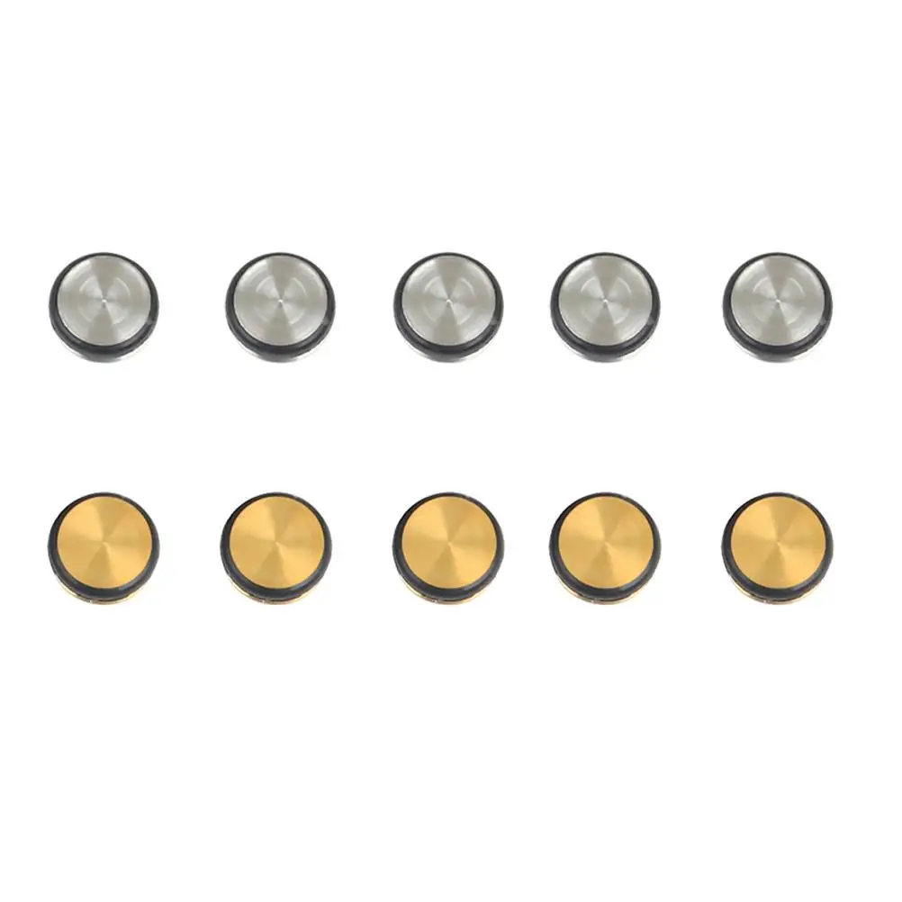 

10 Pcs Flute Hole Plugs Musical Instrument Parts Durable Metal Silicone for Flutes Gifts Repair Accessories