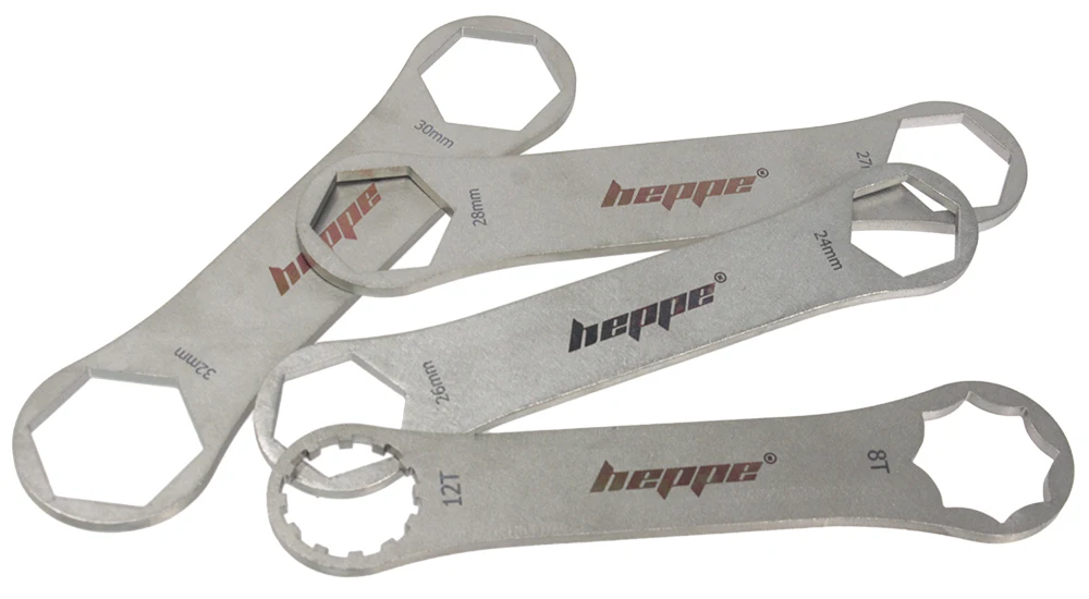 HEPPE Bike Gabel Schulter Wrench Fahrrad Gabel Reparatur Werkzeug Gabel Kappe Spanner 8-12T/24/26/27/28/30/32mm für XCR XCT XCM ST RST – Detail 11