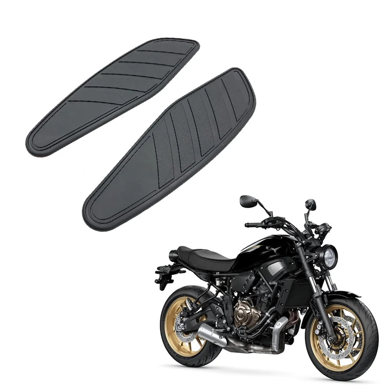 -A94Z دراجة نارية الجانب خزان الوقود وسادة المطاط ملصق وسادة جانبية استبدال ل XSR700 XSR 700 2022 2023 #4