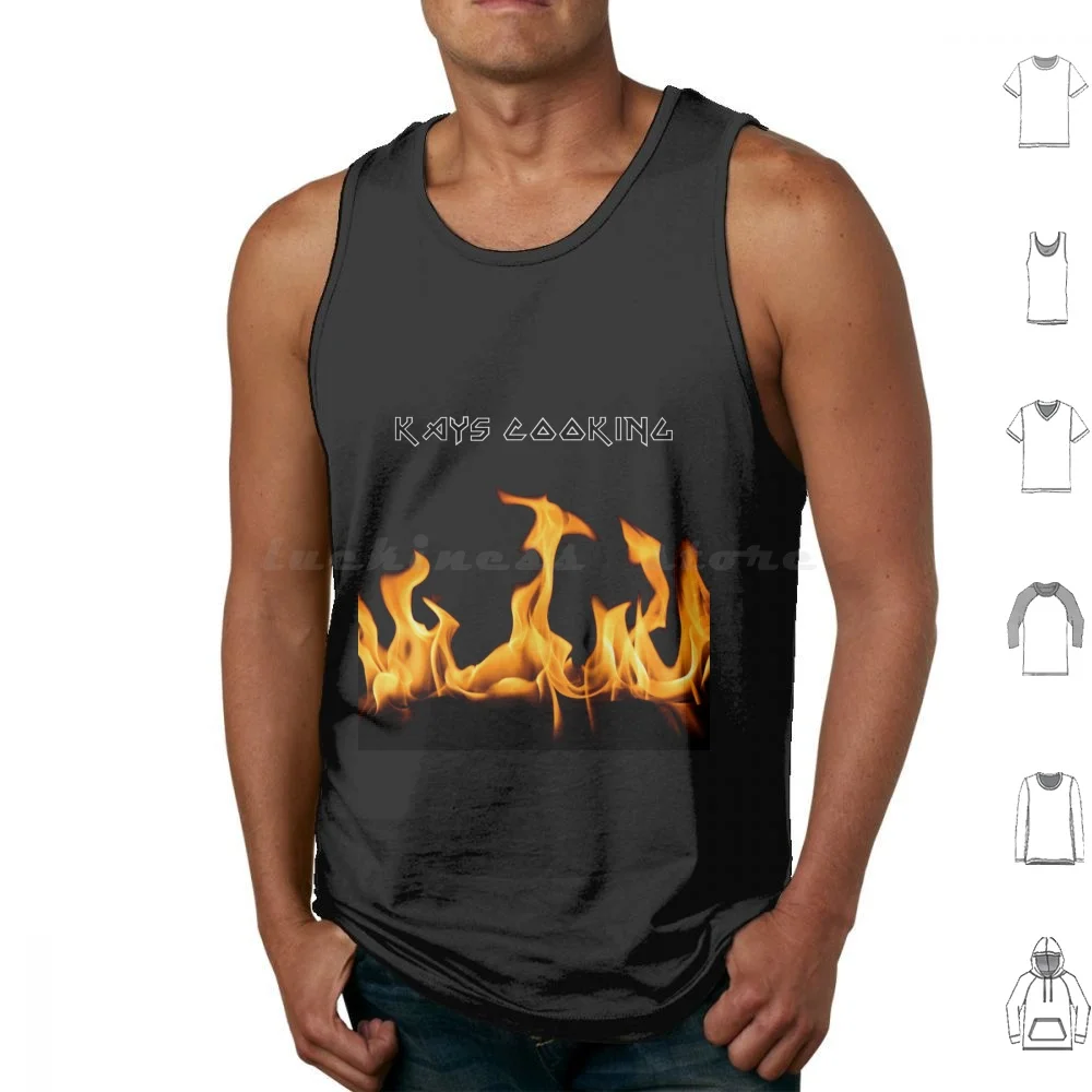 Kays Cooking Tank Tops Vest Sleeveless Kays Cooking Kays Good Cooking Youtube Youtuber Cooking Funny