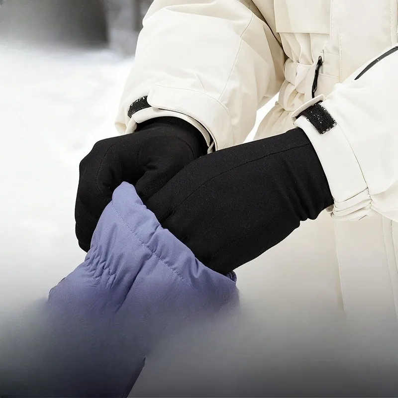 

Ветрозащитные противоскользящие зимние теплые перчатки с тонким сенсорным экраном для катания на лыжах, велоспорта и активного отдыха для мужчин и женщин