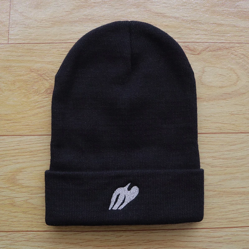 カニエ・ウェスト-ドンダ-ニットコールドハット-音楽祭アルバム刺繍-ユニセックス-カジュアルスタイル-スポーツシーン-カップル-ユース-ニットキャップ