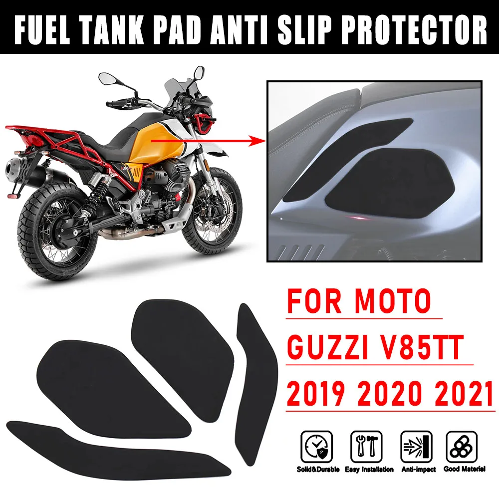 

Motorcycle NEW Accessories Fuel Tank Pad Anti Slip Protector Stickers Knee Grip Side Decals For Moto Guzzi V85TT v85tt 2019