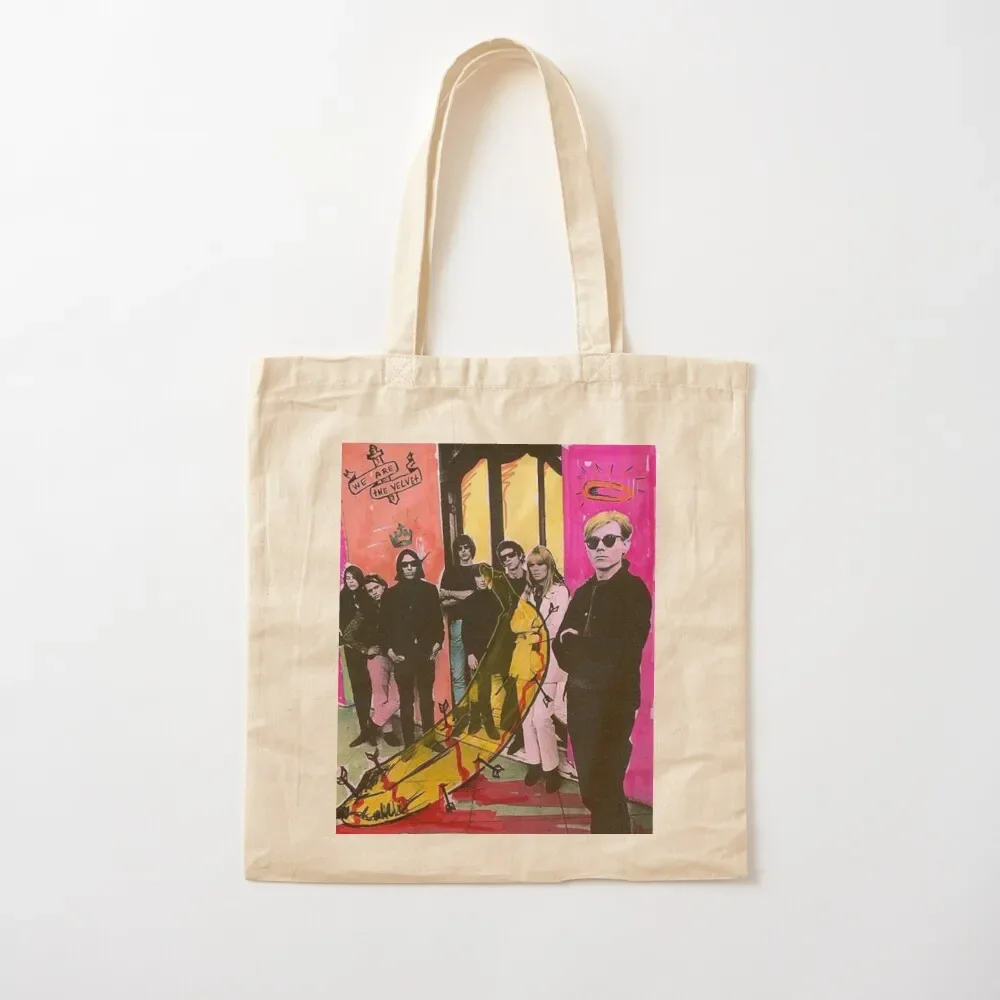 

Andy Warhol and the Velvet Underground Tote Bag tote bag woman large size bags Custom bag