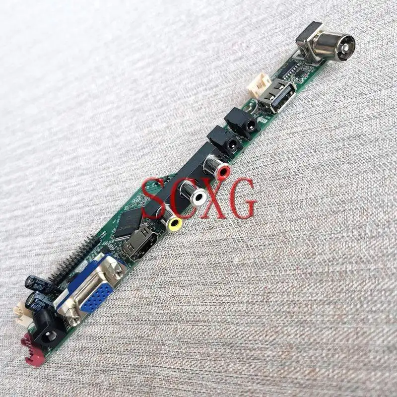 Imagem -04 - Placa Controlador de Display Lcd Caber M170e4 M170e5 M170e6 M170e7 17 30 Pinos Lvds 1280*1024 Faça Você Mesmo Kit Vga av Usb Hdmi-compatível com 4ccfl