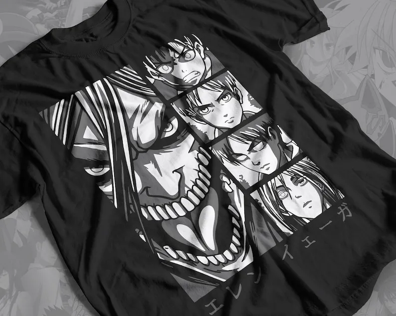 Evolution of Eren Anime Unisex Tee