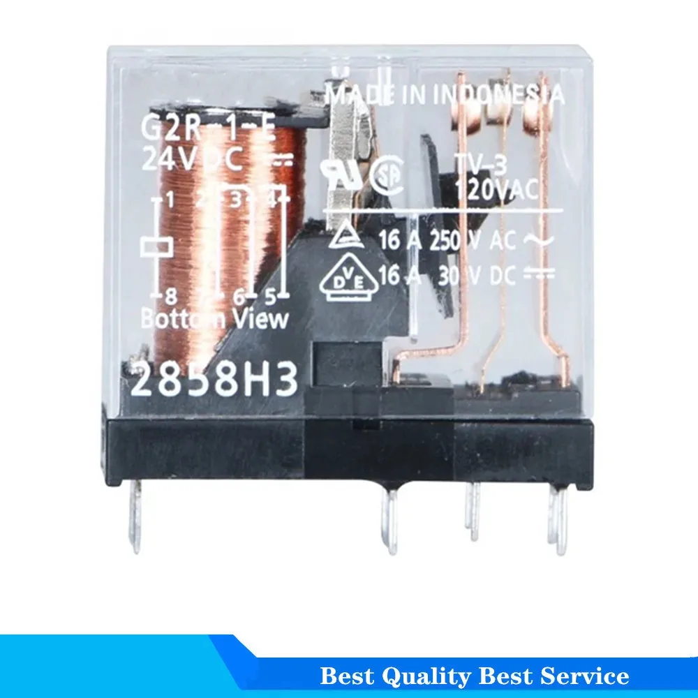 2PCS Brand New and Original G2R-1-12VDC 10A G2R-2-24VDC 5A G2R-1-E-5VDC 16A 5V 12V 24V 110V 230V Power Relay