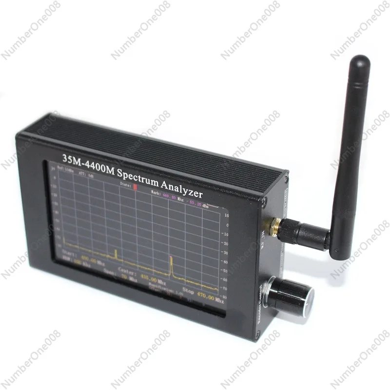 

4.3-Inch TFT color LCD screen, handheld portable spectrum analyzer 35M-4400MHz spectrum analyzer