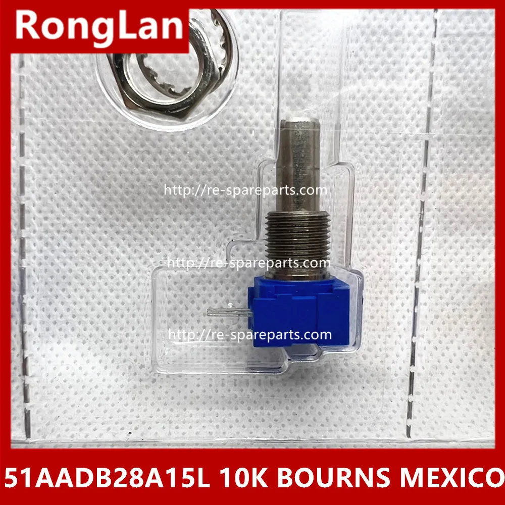 NEW original 51AADB28A15L 10K MEXICO import sealed single linked potentiometer environmental unleaded 3pin--2pcs/lot