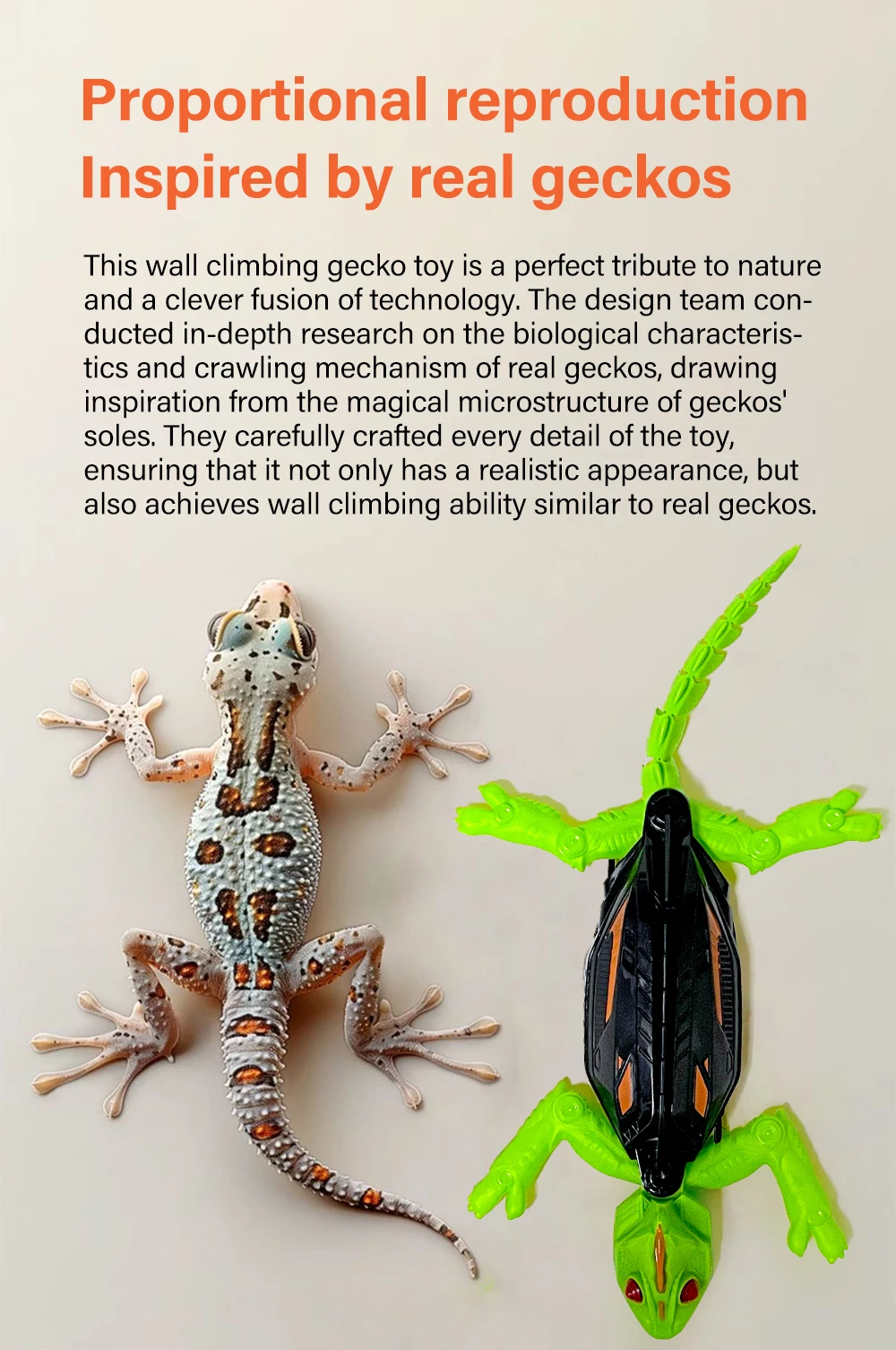 Brinquedo de escalada de parede de controle remoto elétrico carregamento inteligente escalada gecko modelo animal simulado menino brinquedo presente de natal