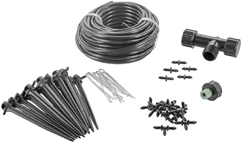 

Система капельного полива Orbit 91944 для 10 растений – водосберегающая система для овощей и грядок