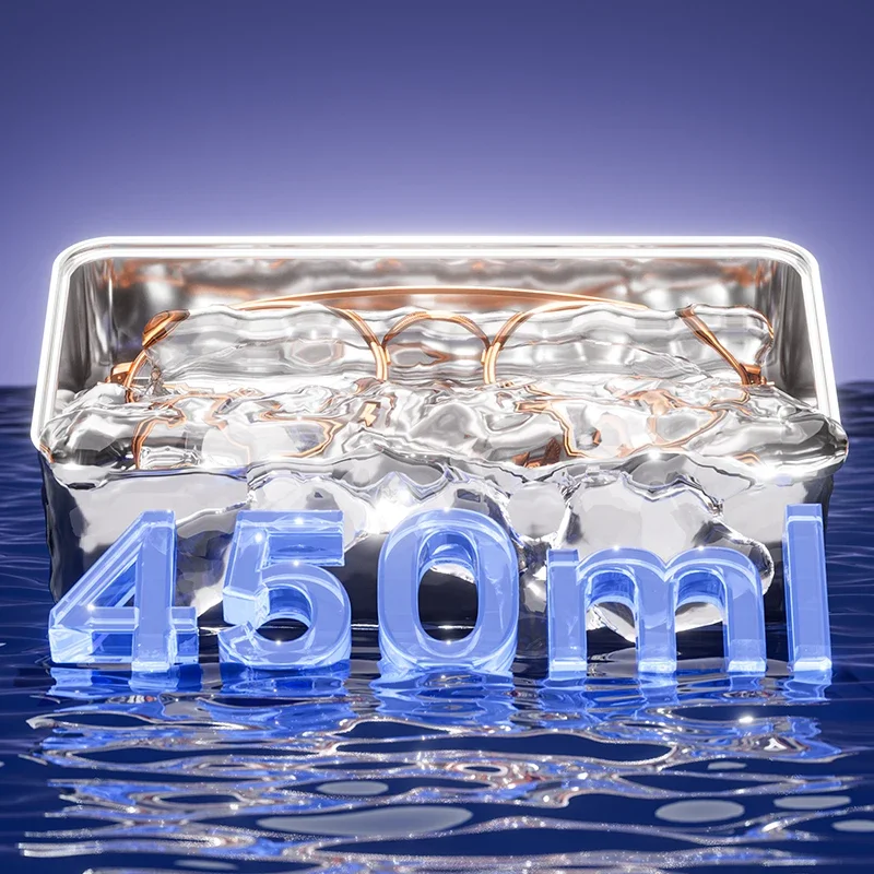 Portable Ultrasonic Cleaner 55KHz Safe Soundwave Tech for Dentures Glasses Jewelry Compact Design for Home And Travel Use