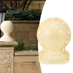 Roman Column Mould Fence Ornament DIY Mould Beautiful Cement Ball Mould Practical Decor Concrete Casting Mould Lawn Roman Column