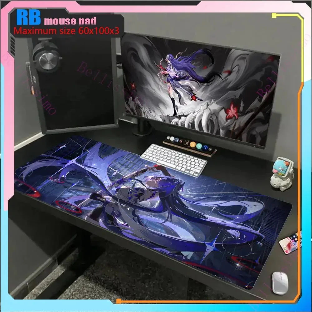 High Definition Honkai Star Rail Acheron Mauspad HD-Druck Game Pad 60x120 wasserdichtes Tisch pad tragbare geeignete Mauspad