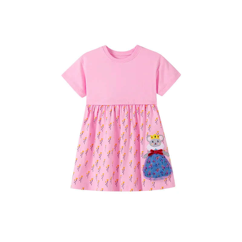 

Direct Supply Girls' Summer Dress Wholesale Pure Cotton Children's Clothing