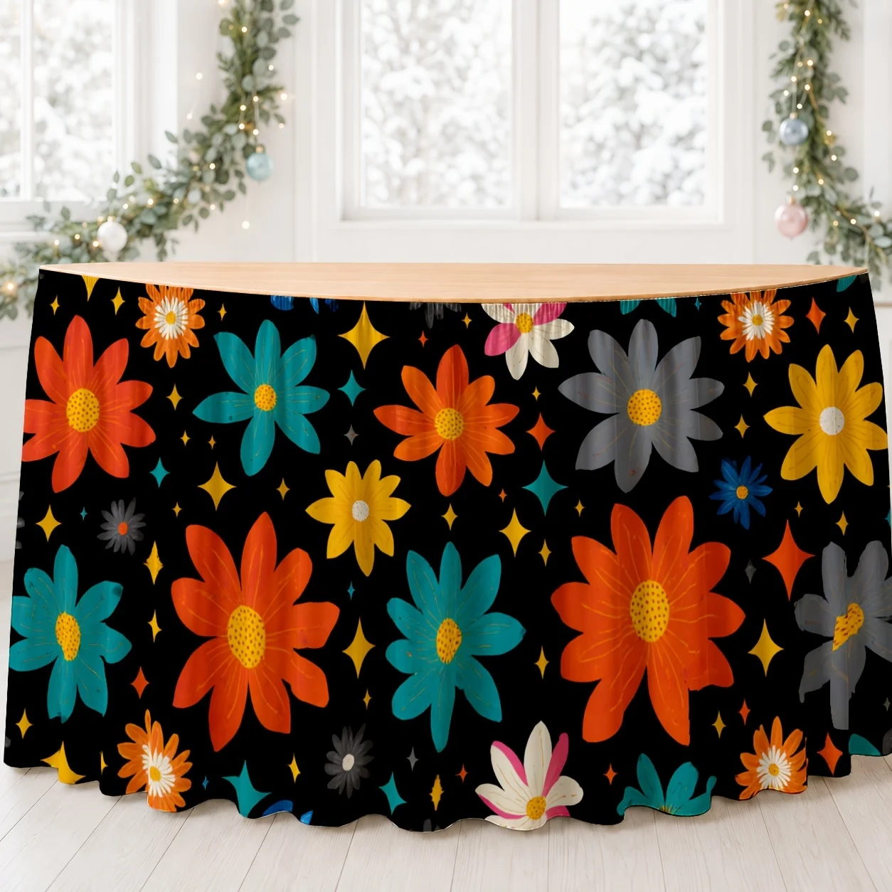 Suitable for birthday indoor and outdoor festival party and event table decoration. Multiple sizes available. Durable.