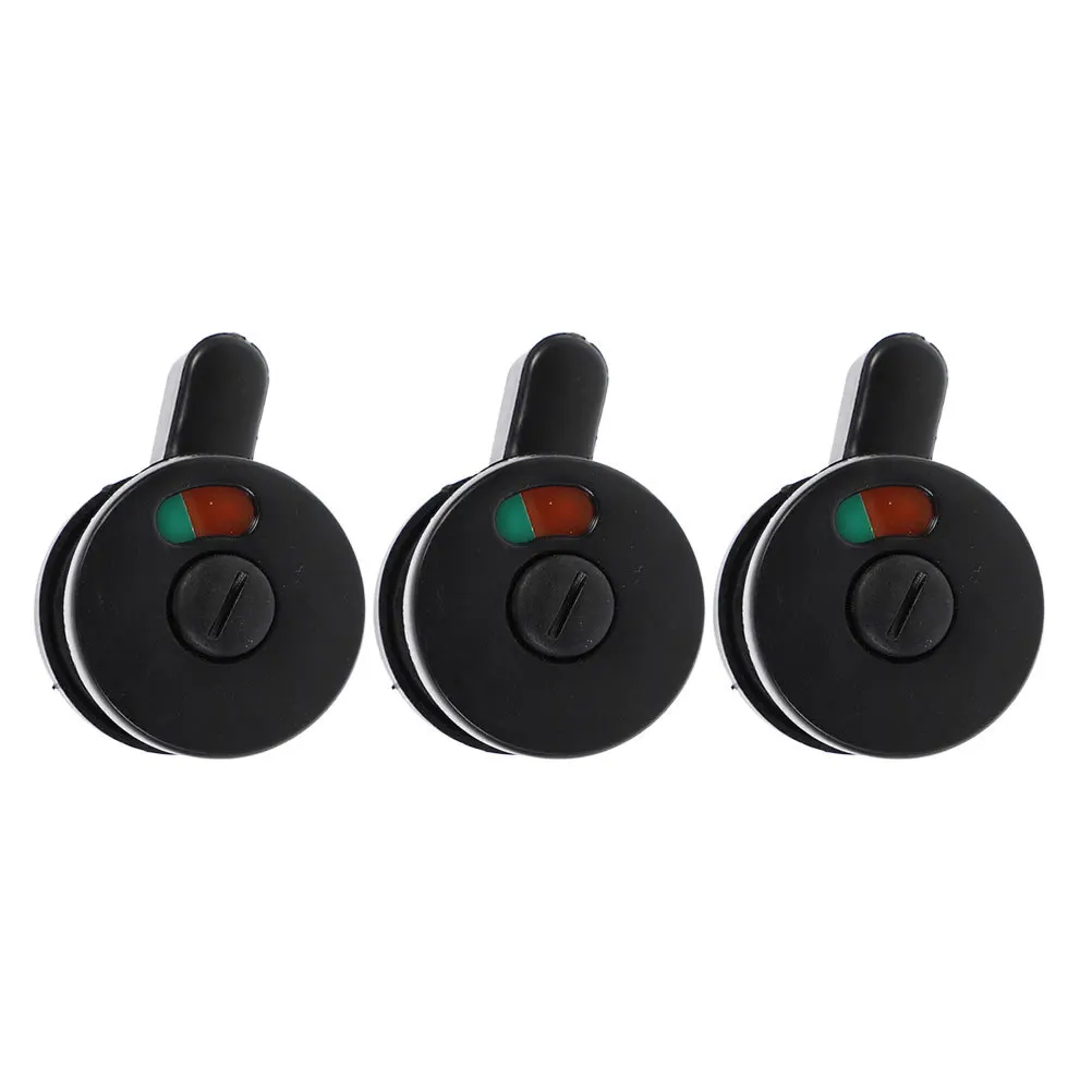 

3Pcs Privacy Lock Bolt Door Indicator Keyless Vacant Occupied Sign for Bathroom Restroom Toilet Indicator Privacy Lock