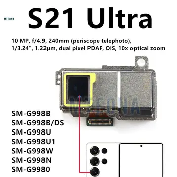 Periskopický teleobjektiv pro Samsung Galaxy S22 Ultra S20 S21 S22 S23 S24 S25 Ultra Náhradní díl pro zadní fotoaparát telefonu 6 nejlepší prodej Výměna fotoaparátu S20 Ultra - №6