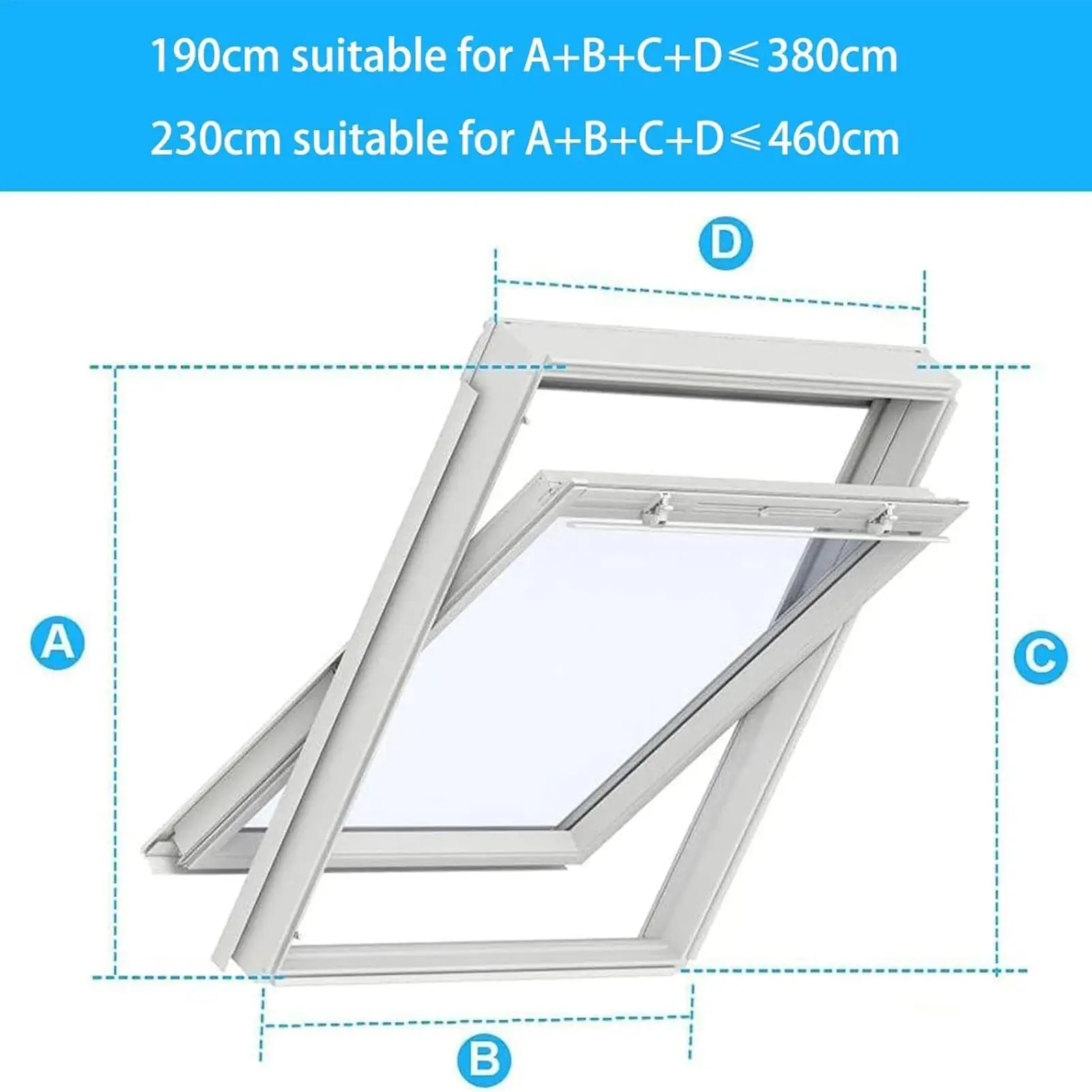AC Window Seal Windproof Dustproof Universal Zipper Hot Air Stop Air Exchange Guards For Bedroom Living Room Garage Apartment