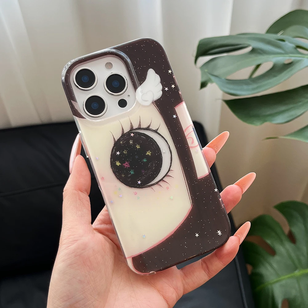 Cute Anime Shinning Eyes Cartoon Phone Case for IPhone 17 16 15 14 Pro 13 Max Comic Girl Glittering Big Eyes Bling Back Cover - AliExpress 202192403 Cute Anime Shinning Eyes Cartoon Phone Case for IPhone 17 16 15 14 Pro 13 Max Comic Girl Glittering Big Eyes Bling Back Cover - AliExpress 202192403