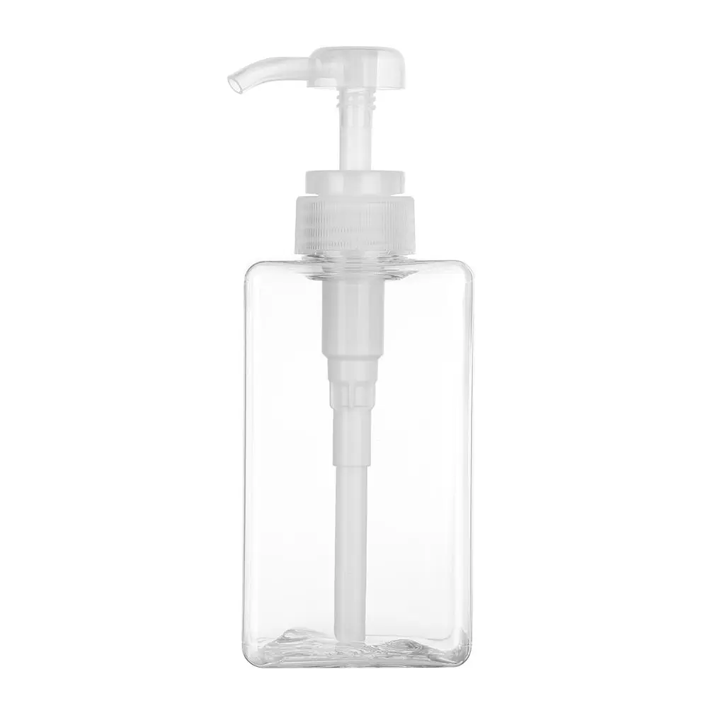 

New Household Clear Hand Sanitizer Shower Gel Pump Soap Dispenser Liquid Container