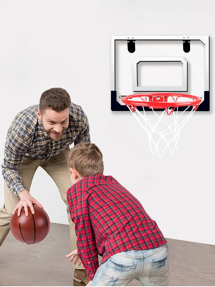 Juego de aro de baloncesto, aros de baloncesto para puerta, sala de juguetes deportiva, aro de baloncesto con marcador electrónico, regalos para niños y adolescentes