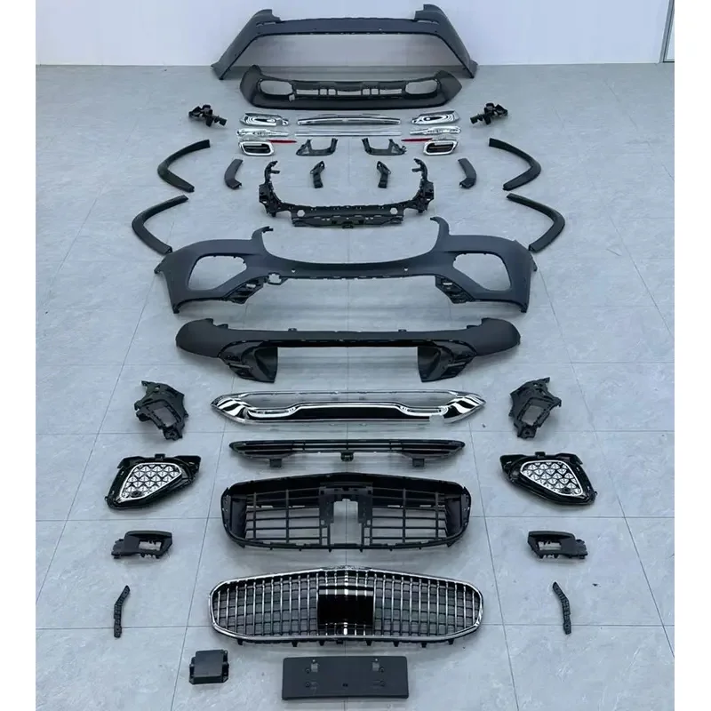 

【FLASH SALE】Car Body Kits for 2024 GLS X167 Upgrade Body Kit Front Bumper Grille Fender Flare Diffuser Exhaust Pipe