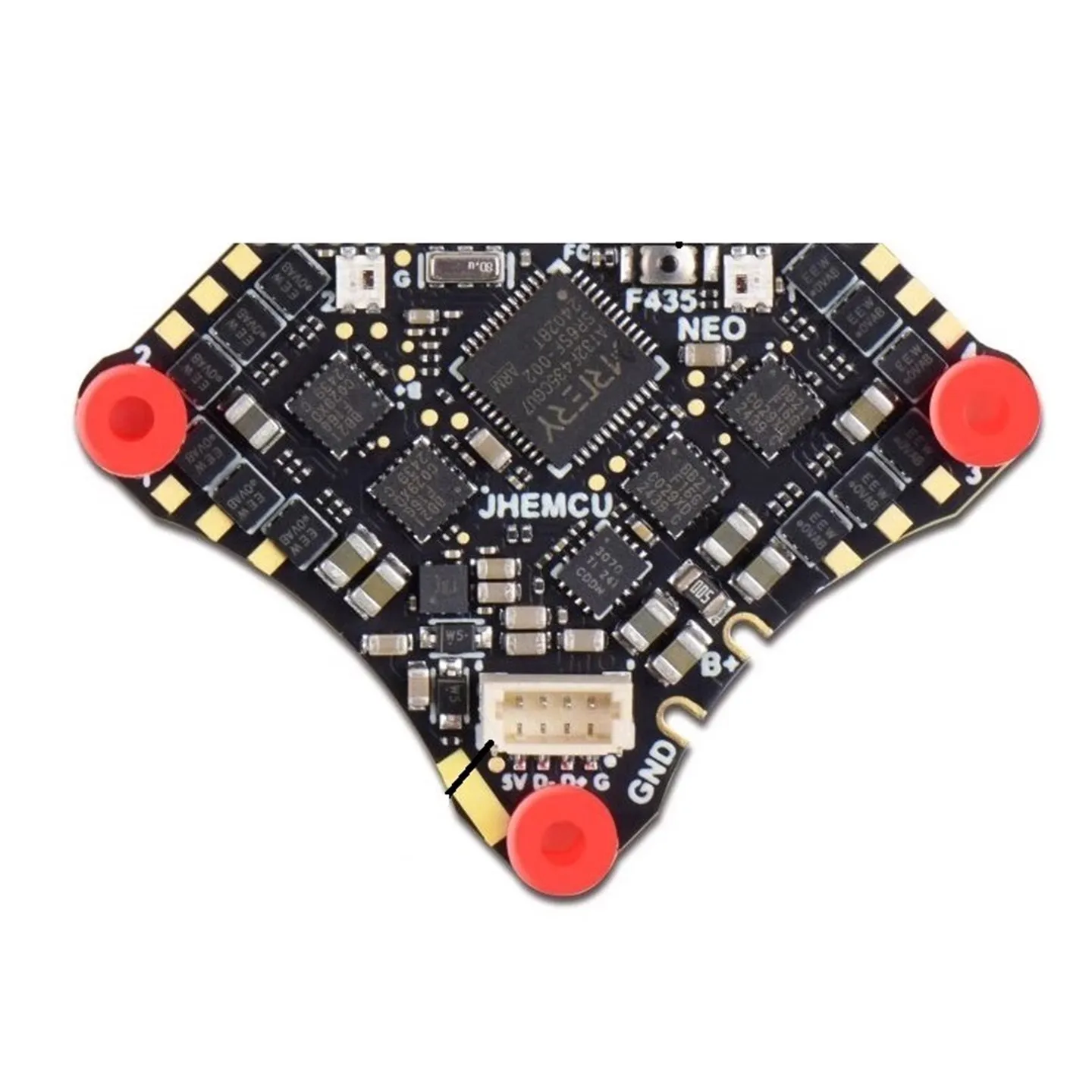 JHEMCU F435 NEO AIO Flight Controller 1S 4-in-1 Integrated 5A ESC for FPV Tinywhoop Drone