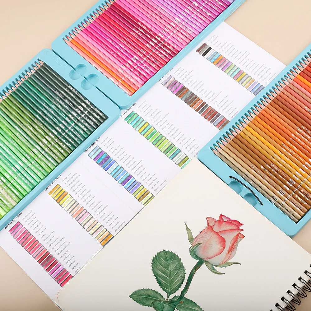 520 Colored Pencils Set, Cute School Supplies | Teacher Must Haves,Coloring Book Pencils, Painting,Sketching and Blending