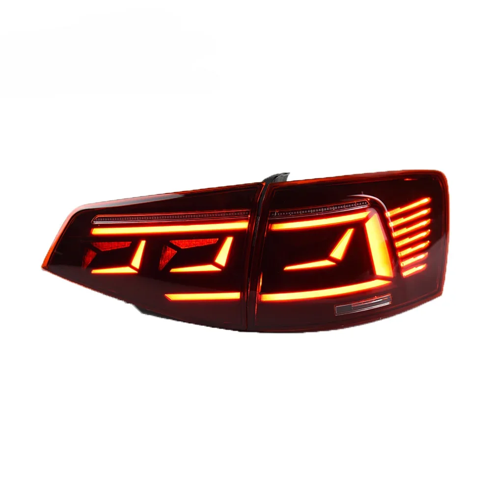 Car Styling for Jetta Tail Lights 2015-2019 Jetta Mk6 LED Tail Lamp B8 Design DRL Dynamic Signal Reverse auto Accessories