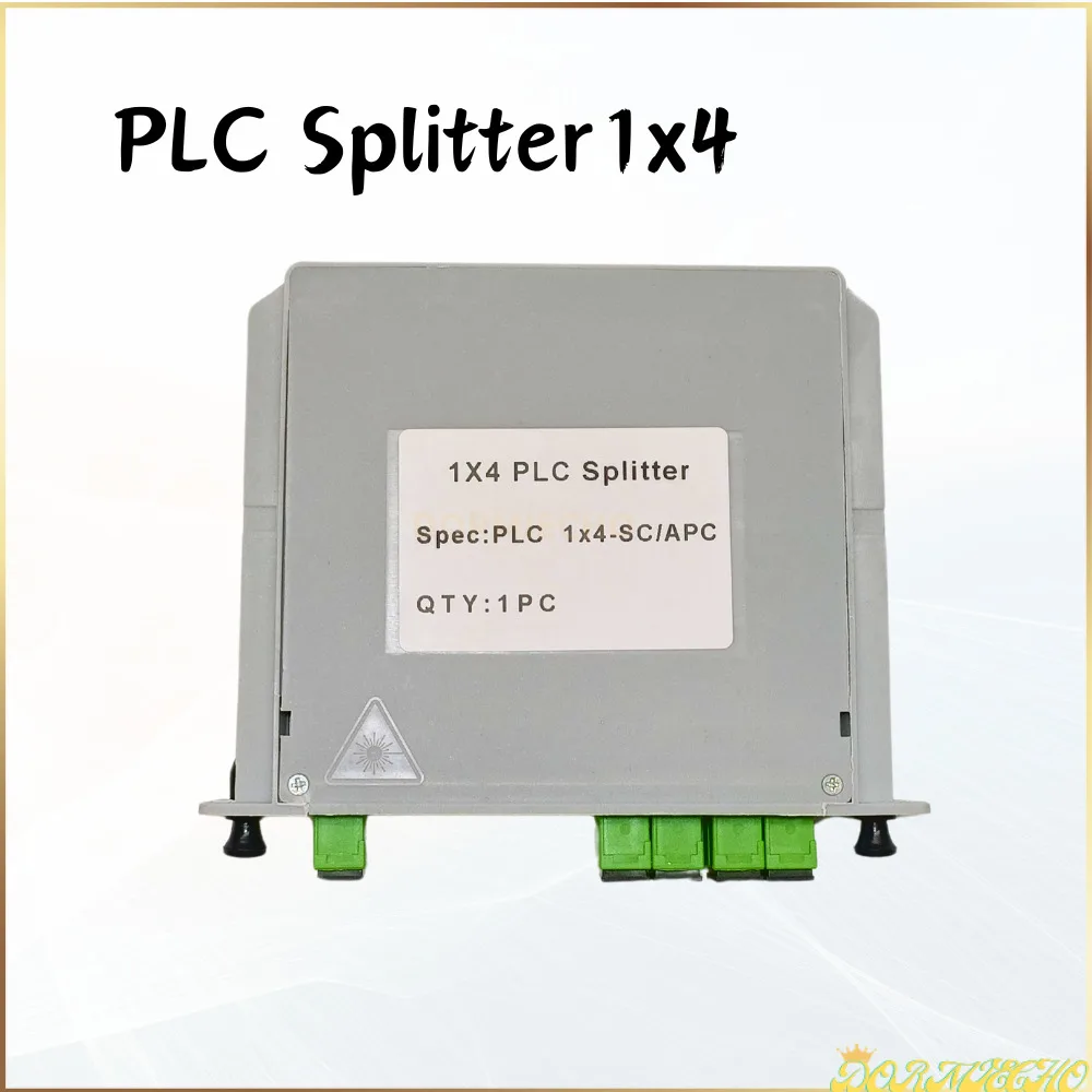 

High Precision SC APC/UPC PLC 1X4 Fiber Optic Splitter Box FTTH Cassette Insertion Type Fiber Optic Splitter Free Shipping