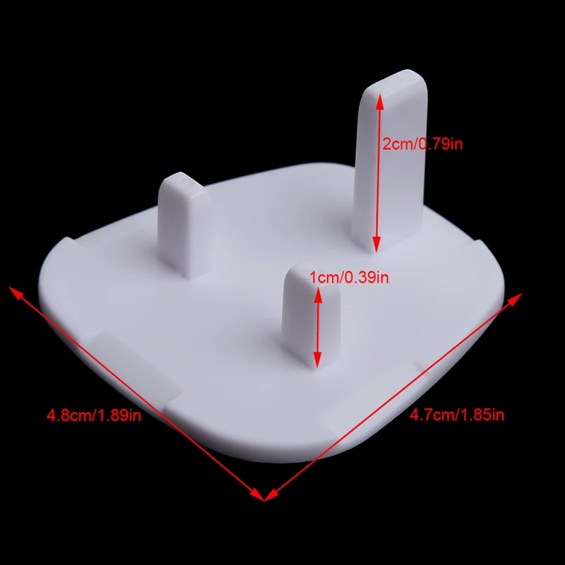 5pcs Baby Proofing Socket Plug Cover for Baby for Protection Socket Cover 2-hole Plug Protector for Child for Protection