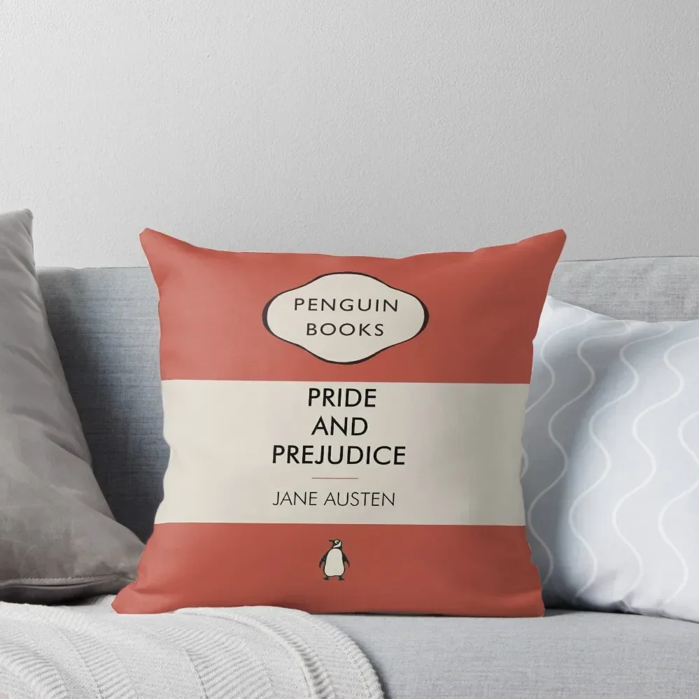 Penguin Books Pride and Prejudice Jane austen Throw Pillow Sofa Cushion Anime Luxury Pillow Cover Christmas Pillow Cases