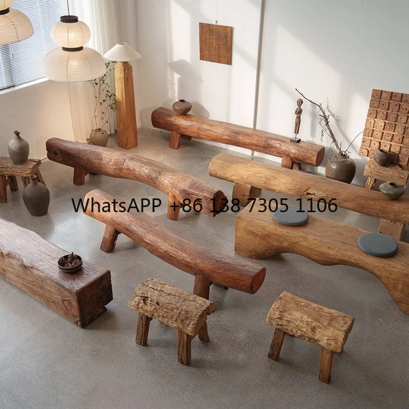 Old Elm Bench Solid… - image