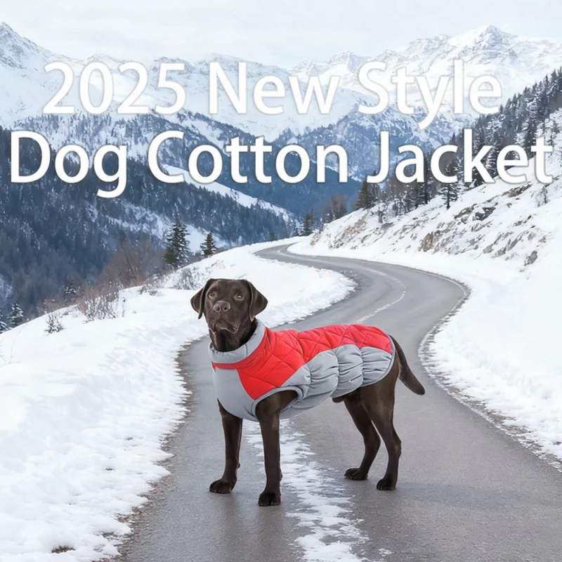 

2025 NEW Style Dog clothes Cotton down Jacket Costume for large Medium dogs clothing, accessories winter dog jumpsuit clothing